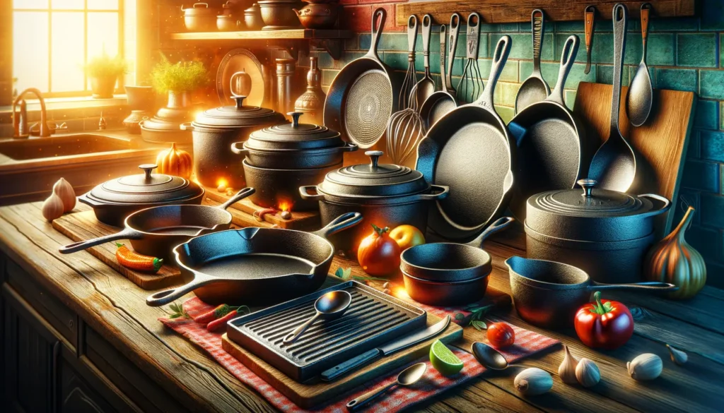 Types of Cast Iron Cookware