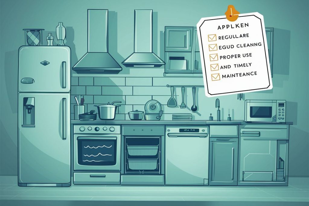 How To Care For And Maintain Your Kitchen Appliances? 