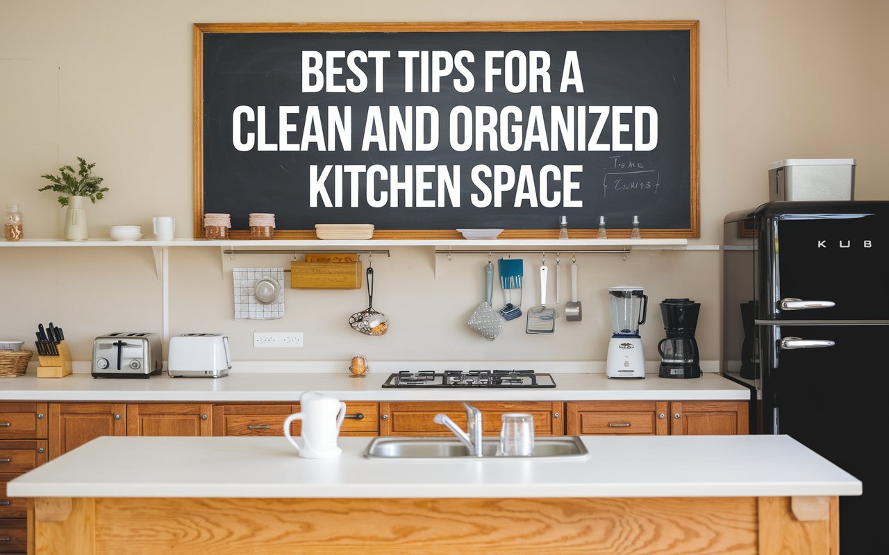 Best Tips for a Clean and Organized Kitchen Space