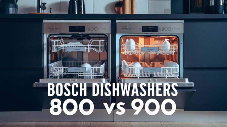 Bosch Dishwashers 800 vs 900: Which One Should You Choose?